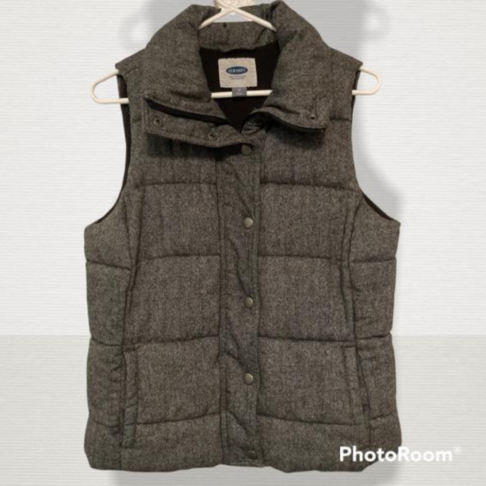 Old Navy Vest Gray Size M